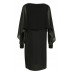 Fransa 20605064/svart klänning 